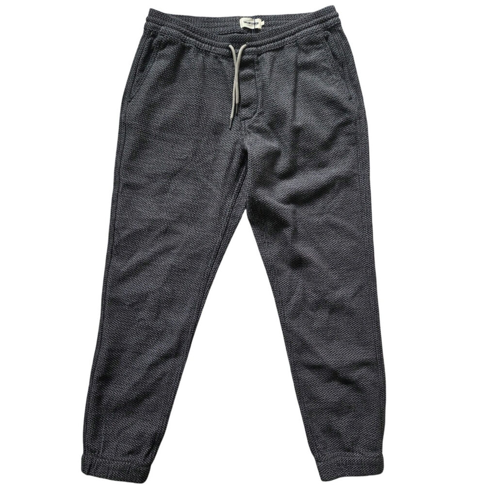 Taylor Stitch The Apres Pant Jogger
Charcoal Sashiko Men's Size Large (L) - NWT